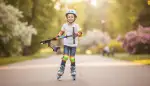 Sicher Inline-Skaten lernen: Kinder
