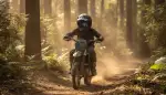 Sicher unterwegs im Gelände: Dieser Motocross Fullface Helm macht junge Abenteurer glücklich