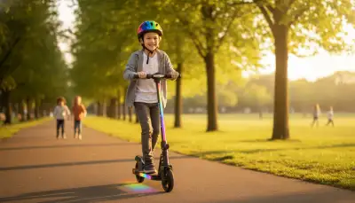 Der LittleZoom Scooter T1: Der leuchtende Star für kleine Abenteurer