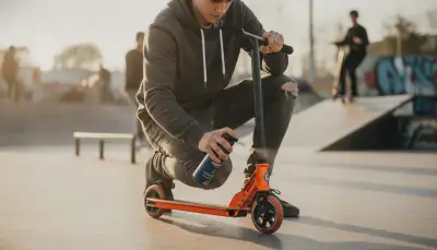 Perfekte Pflege: Profi Stunt Scooter