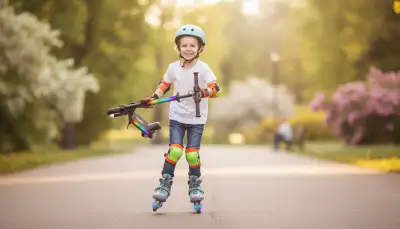 Sicher Inline-Skaten lernen: Kinder