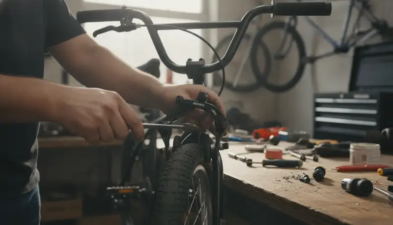 BMX U-Brake Montage: Präzision zählt
