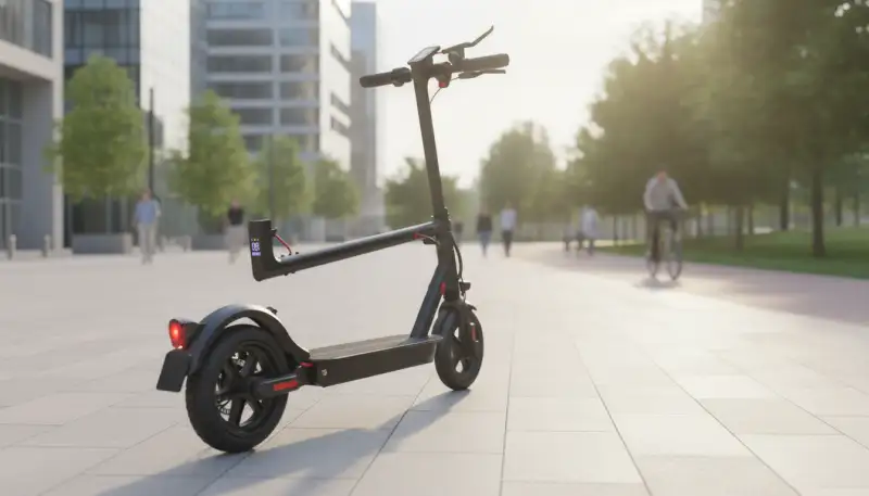 E Scooter mit Straßenzulassung Max 40 km Reichweite mit App,10 Zoll Elektroroller mit Wabenreifen Du: Dein idealer Elektroroller für die urbane Mobilität