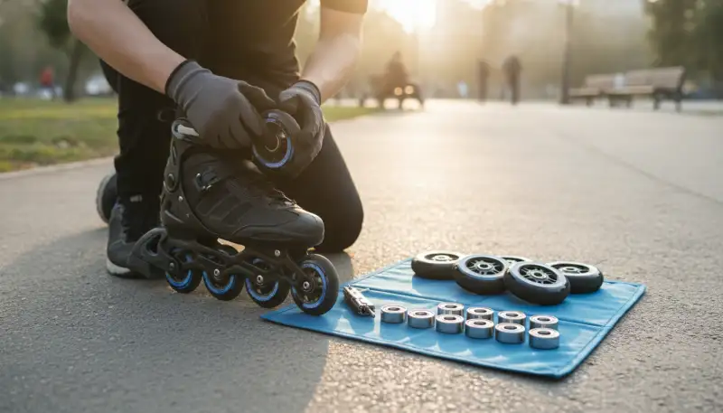 Inline-Rollen wechseln: So geht's