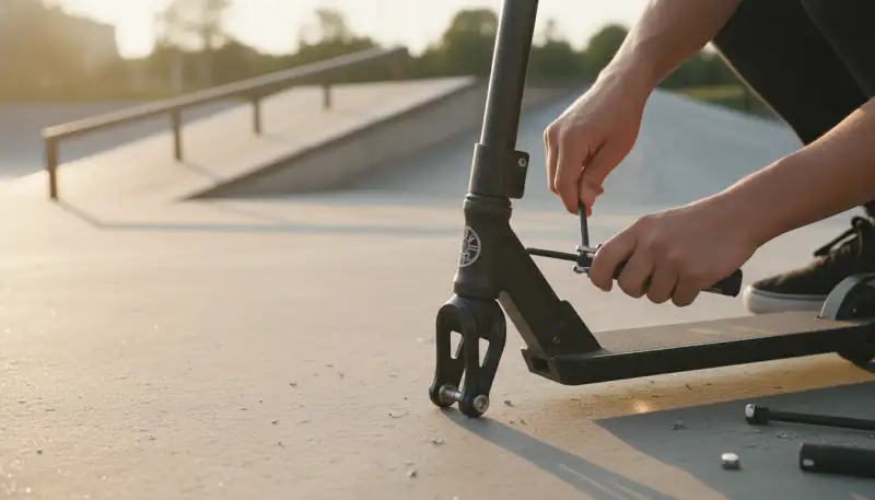 Kompressionssysteme für Stunt Scooter Gabeln