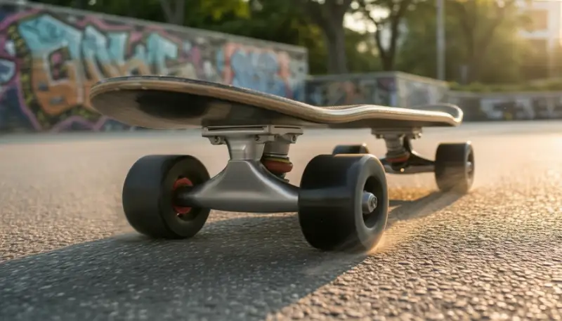 Perfektion auf vier Rollen: Wie 17,8 cm Skateboard-Achsen mit Rollen dein Fahrerlebnis neu definieren