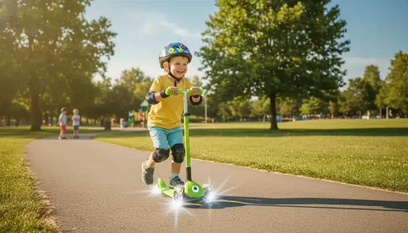 Roller mit 3 Rädern Kinder: Sicherer Start