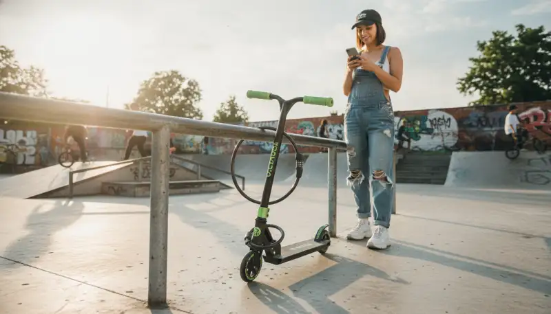 Sicher unterwegs: Dein Scooterschloss